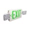 L1 LED Exit Sign 3.5W, White / Green, Combo Headlights, Emergency Watt 1.6W, UL & Title 20 Listed LOC-EXIT-3.5WGLW-SCOM - alternate 4
